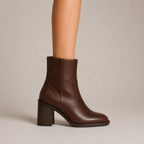 Women's Block Heel Ankle Boots