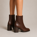 Women's Block Heel Ankle Boots
