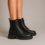 Women's Lace-Up Combat Boots