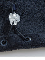 Men's Fleece Zip-Up Jacket with Stand Collar