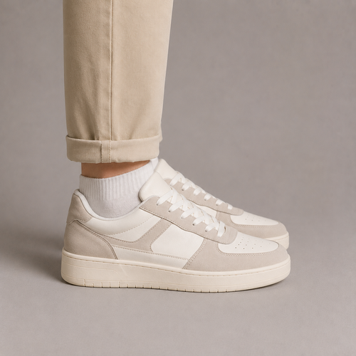 Men's Low-Top Lace-Up Sneakers