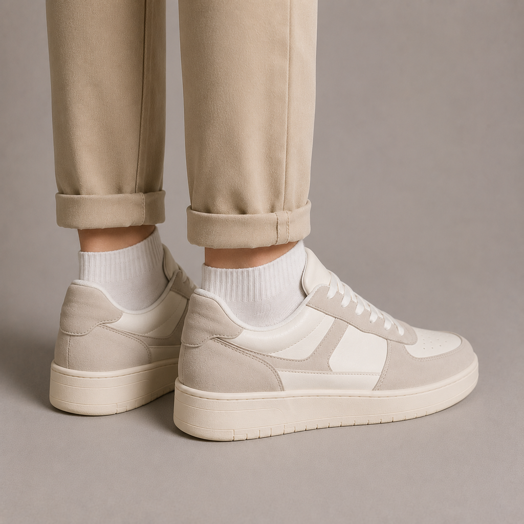 Men's Low-Top Lace-Up Sneakers