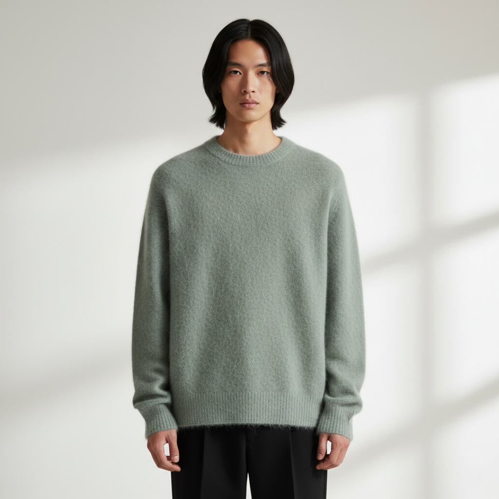 Men's Crew Neck Knit Sweater