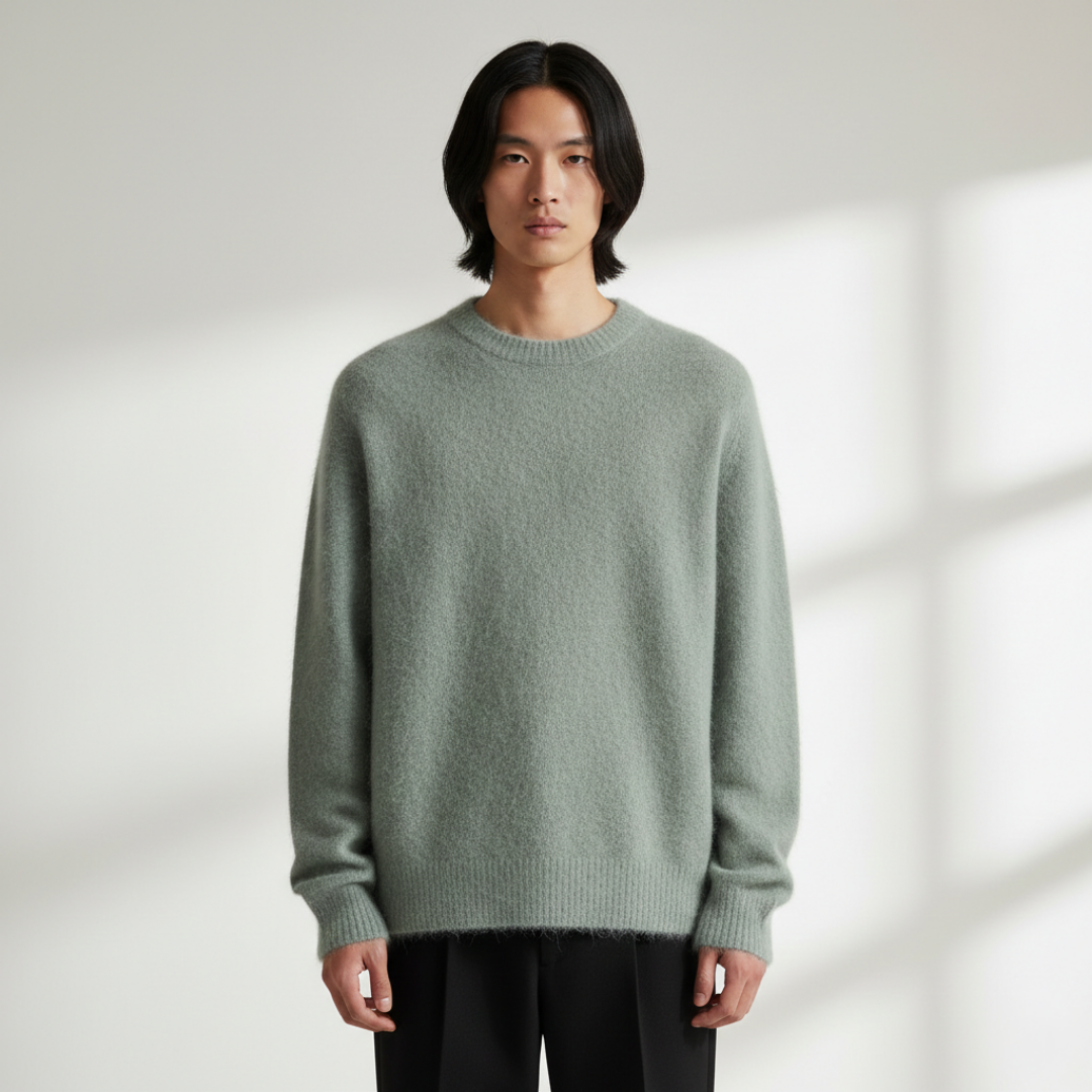 Men's Crew Neck Knit Sweater