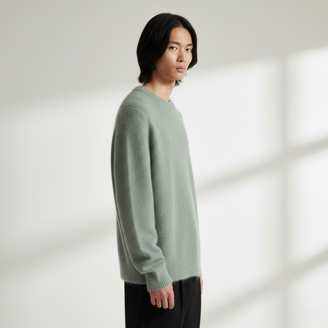 Men's Crew Neck Knit Sweater