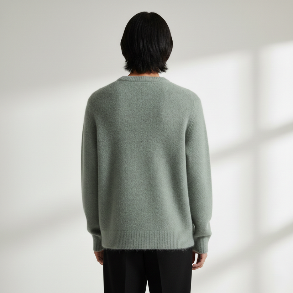 Men's Crew Neck Knit Sweater