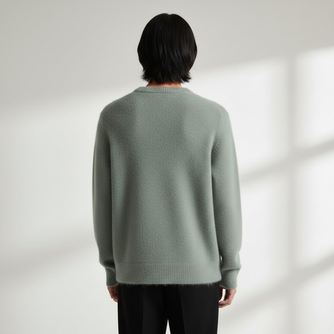 Men's Crew Neck Knit Sweater
