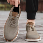 Men's Textured Knit Sneakers with Segmented Soles