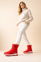 Women's Side Zip Mid-Calf Winter Boots