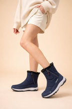 Women's Side Zip Mid-Calf Winter Boots