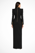 Women’s Double-Breasted Maxi Blazer Dress