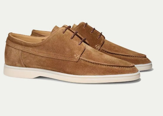 Men's Moc-Toe Derby Dress Shoes