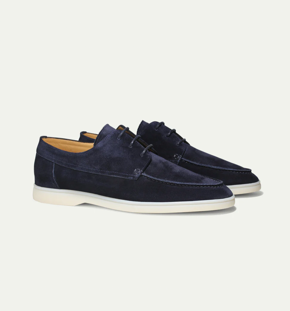 Men's Moc-Toe Derby Dress Shoes