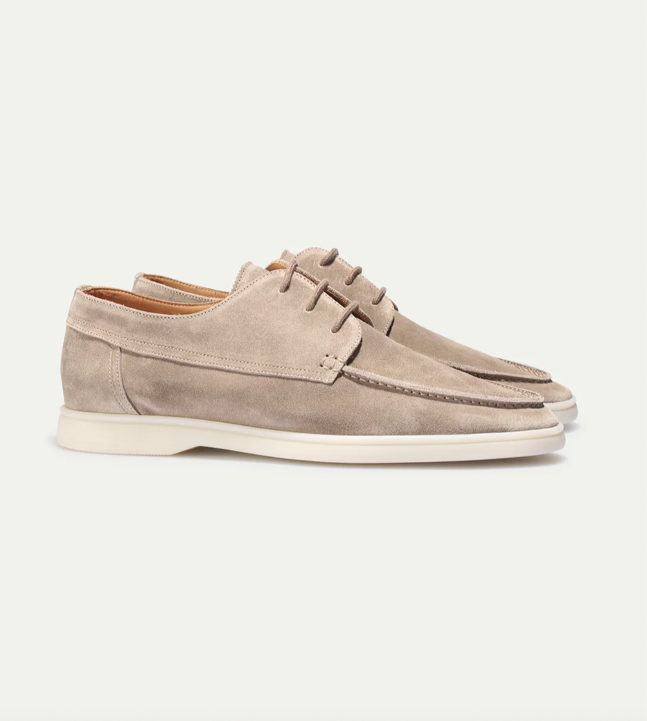 Men's Moc-Toe Derby Dress Shoes