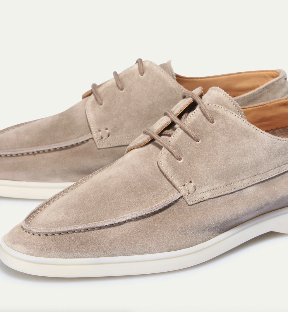 Men's Moc-Toe Derby Dress Shoes