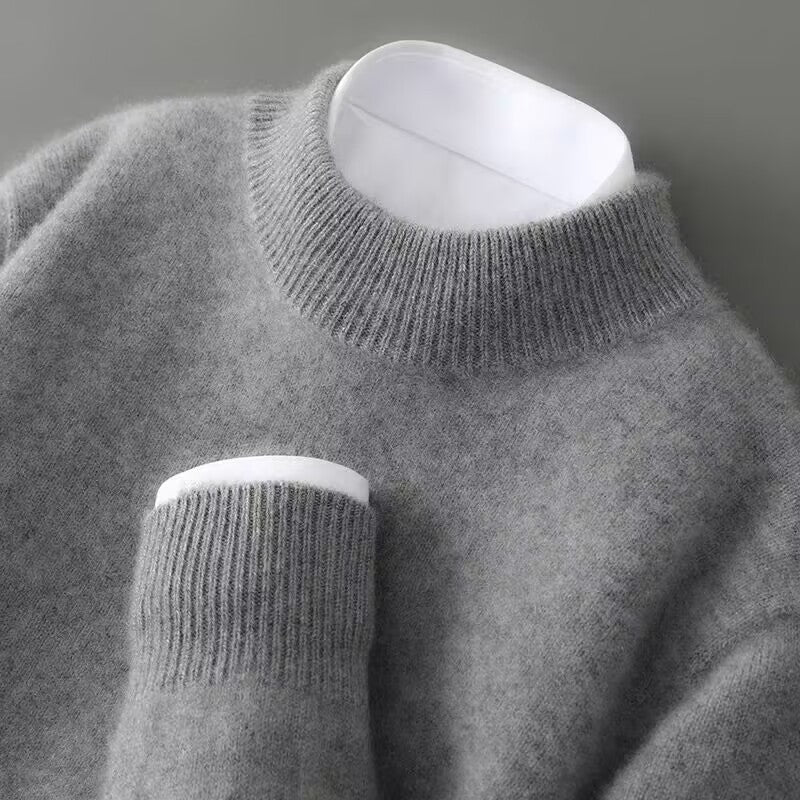 Men's Classic Crew Neck Knit Sweater