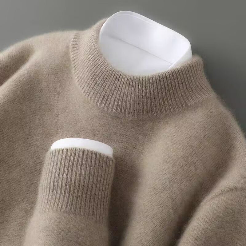 Men's Classic Crew Neck Knit Sweater