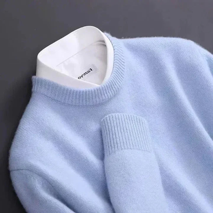 Men's Classic Crewneck Knit Sweater