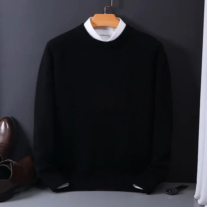 Men's Classic Crewneck Knit Sweater