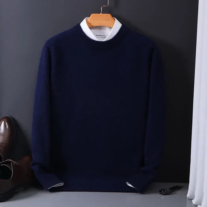 Men's Classic Crewneck Knit Sweater