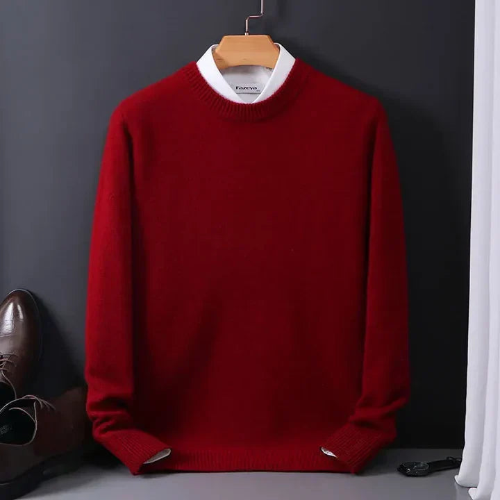 Men's Classic Crewneck Knit Sweater