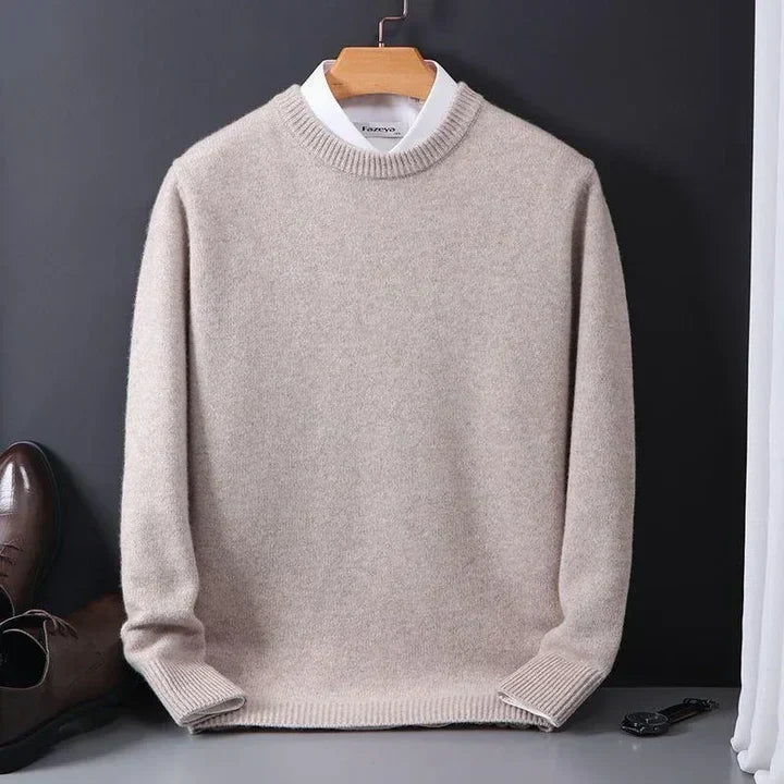 Men's Classic Crewneck Knit Sweater