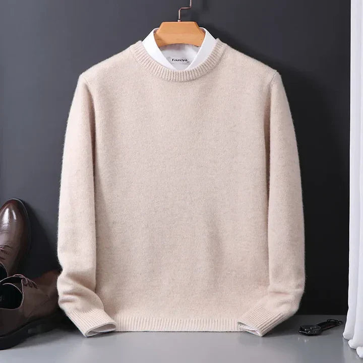 Men's Classic Crewneck Knit Sweater