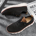 Men's Knit Low-Top Sneakers with Chunky Soles