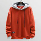 Men's Oversized Pullover Hoodie with Drawstrings