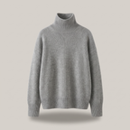 Women's Oversized Knit Turtleneck Sweater