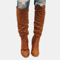 Women's Over the Knee Boots with Block Heels